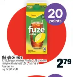 Super C THÉ GLACÉ FUZE | FUZE ICED TEA offer