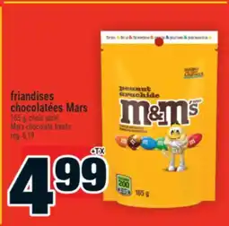 Super C FRIANDISES CHOCOLATÉES MARS | MARS CHOCOLATE TREATS offer