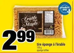 Super C TIRE ÉPONGE À L'ÉRABLE | SPONGE TOFFEE offer