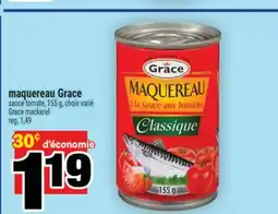 Super C MAQUEREAU GRACE | GRACE MACKEREL offer