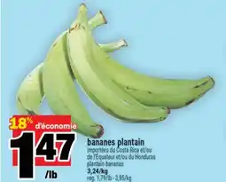 Super C BANANES PLANTAIN | PLANTAIN BANANAS offer