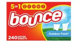 Canadian Tire Bounce Fabric Softener Sheets, Outdoor Fresh, 240-Ct offer