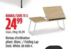Canadian Tire Folding Lap Desk offer