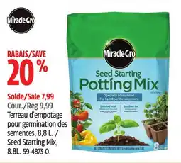 Canadian Tire Seed Starting Mix offer