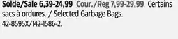 Canadian Tire Selected Garbage Bags offer