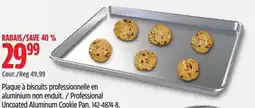Canadian Tire Professional Uncoated Aluminum Cookie Pan offer