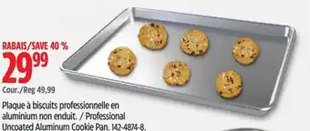 Canadian Tire Professional Uncoated Aluminum Cookie Pan offer