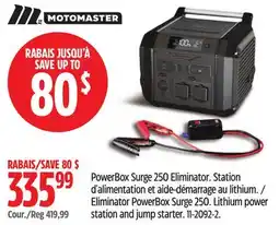 Canadian Tire Eliminator PowerBox Surge 250 offer