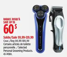 Canadian Tire Remington Selected Personal Grooming Products offer