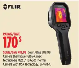 Canadian Tire TG165-X Thermal Camera with MSX Technology offer
