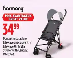 Canadian Tire Litewave Umbrella Stroller with Canopy offer