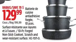 Canadian Tire 10-Pc Forged Non-Stick Cookset offer