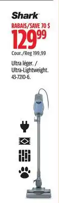 Canadian Tire Ultra-Lightweight Stick Vacuums offer
