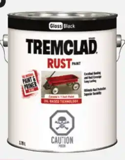 Canadian Tire Tremclad Rust Paint offer