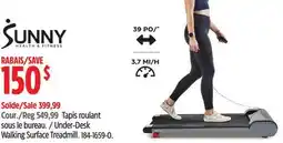 Canadian Tire Under-Desk Walking Surface Treadmill offer