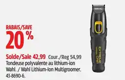 Canadian Tire Wahl Lithium-Ion Multigroomer offer