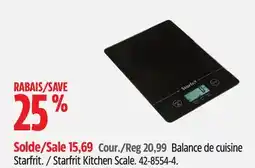 Canadian Tire Starfrit Kitchen Scale offer