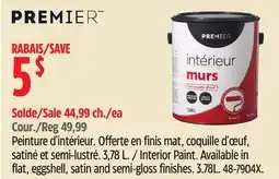 Canadian Tire Interior Paint offer