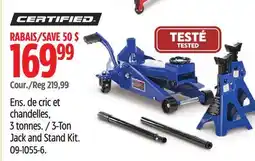 Canadian Tire 3-Ton Jack and Stand Kit offer