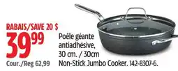 Canadian Tire 30cm Non-Stick Jumbo Cooker offer