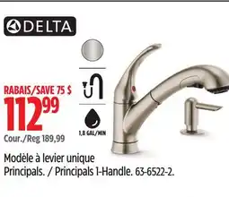 Canadian Tire Principals 1-Handle offer