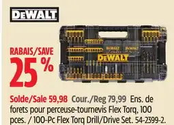 Canadian Tire 100-Pc Flex Torq Drill/Drive Set offer