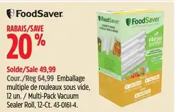 Canadian Tire Multi-Pack Vacuum Sealer Roll, 12-Ct offer