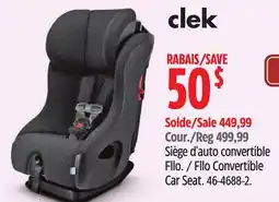 Canadian Tire Fllo Convertible Car Seat offer