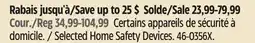 Canadian Tire Selected Home Safety Devices offer