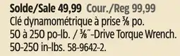 Canadian Tire 3⁄8˝-Drive Torque Wrench offer