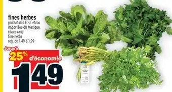 Super C FINES HERBES | FINE HERBS offer