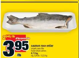 Super C SAUMON ROSE ENTIER | FROZEN WHOLE SALMON offer