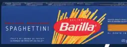 IGA BARILLA PASTA offer