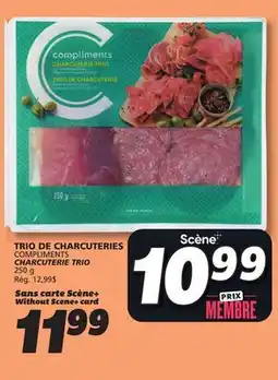 IGA COMPLIMENTS CHARCUTERIE TRIO offer