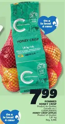IGA COMPLIMENTS HONEY CRISP APPLES offer