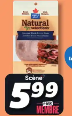 IGA MAPLE LEAF SLICED DELI-MEAT, SALAMI OR DY SAUSAGE offer