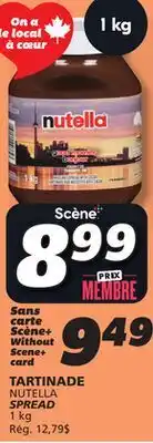 IGA NUTELLA SPREAD offer