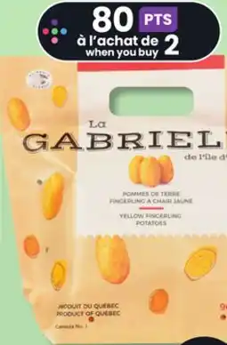 IGA LA GABRIELLE FINGERLING POTATOES offer