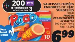 IGA POGO FROZEN FRANKFURTERS IN BATTER offer