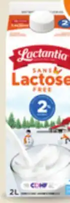 IGA LACTANTIA LACTOSE-FREE MILK offer