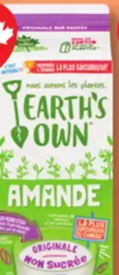 IGA EARTH'S OWN PLANT-BASED BEVERAGE offer