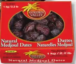 IGA GOLDEN VALLEY MEDJOUL, DEGLET NOUR, SUKKARI OR KHUDRI DATES offer