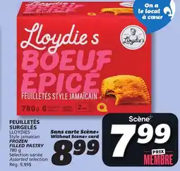IGA LLOYDIES FROZEN FILLED PASTRY offer