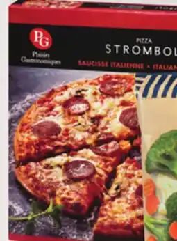 IGA STROMBOLI FROZEN PIZZA offer
