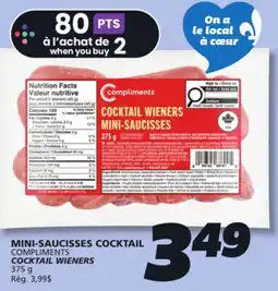 IGA COMPLIMENTS COCKTAIL WIENERS offer