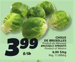 IGA BRUSSELS SPROUTS offer
