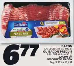 IGA LAFLEUR PRECOOKED BACON offer