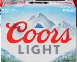 IGA COORS LIGHT BEER offer
