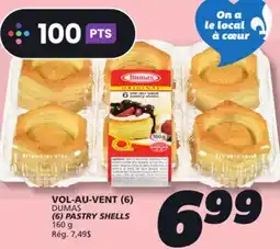 IGA DUMAS (6) PASTRY SHELLS offer