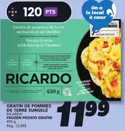 IGA RICARDO FROZEN POTATO GRATIN offer